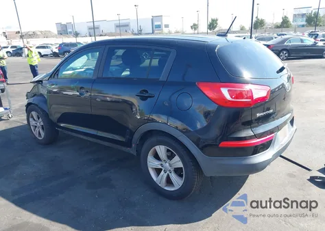 2012 Kia Sportage Lx z USA, uszkodzony, nr VIN KNDPB3A22C7252192